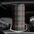 thumbnail image 3 of 20oz Green and Red Christmas Plaid Pattern Skinny Tumblers Stainless Steel Tumbler with Lid and Straw,Vacuum Insulated Double Wall Travel Tumbler Cups with Cleaning Brush for Coffee,Tea, 3 of 6