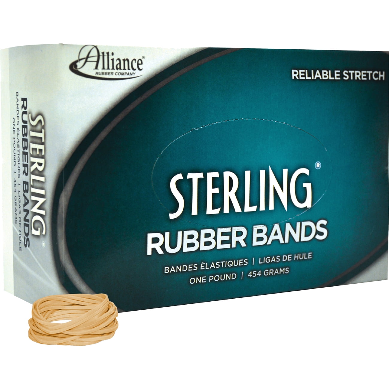 Alliance Rubber 24125 Sterling Rubber Bands - Size #12
