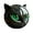 Green-1pc, variant on Luxury Black Cat Sculpture,Elegant Home Décor & Gift-Ready Art Piece, Cats Figurine Decoration