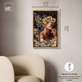 thumbnail image 5 of Golden Butterfly Goddess Canvas Glam Women Art by Art Remedy, Gold Frame, 16" x 24", 5 of 7