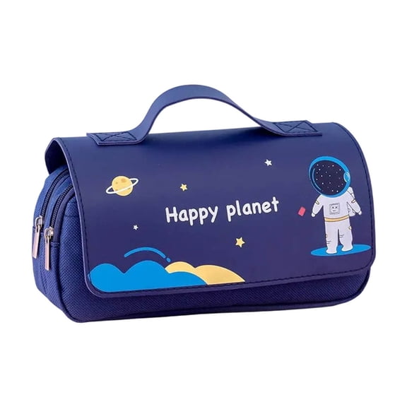 sruoe Pencil Case, Large Pencil Case with Zipper, Pencil Cases Pouch, Pen Bag Case, Stationery Storage Bag, Cute Pencil Case, Pencil Case Organizer, Multifunctional Pencil Bag, Canvas