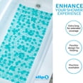 thumbnail image 5 of RLESO 2026 New Massaging Pebble Bath Mat,Non-Slip,17 X 38 Shower Foot Scrubber Mat for Bathroom, Shower, Foot Massage, Relaxation, Home Spa, Non-Slip Surface., 5 of 7