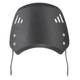 thumbnail image 2 of Motorcycle Windshield with Bracket Aluminum Windproof Waterproof Universal Fit Front Flyscreen for 6.5 to 9.45in Headlight Black, 2 of 5