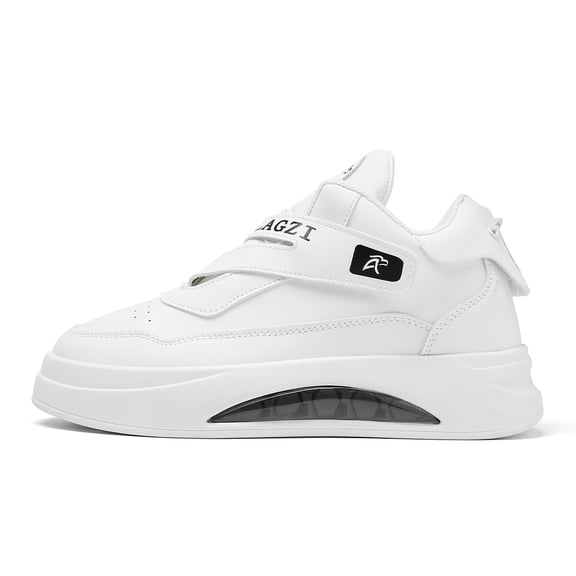 Men's Casual Sneakers, Simple And Stylish Skateboard Shoes with Wing-Shaped Straps, Perfect for Daily Streetwear.