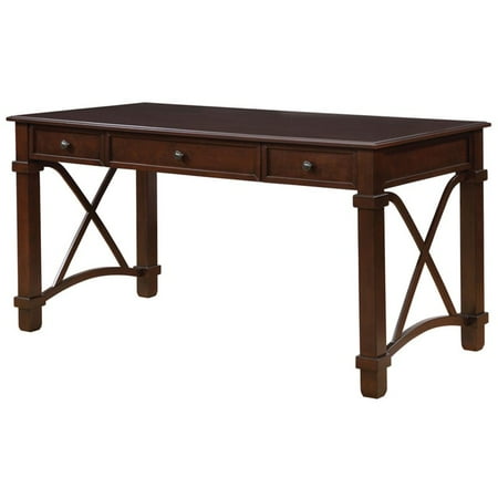Furniture Of America Abe Storage Writing Desk In Dark Walnut Furniture Of America Abe Storage Writing Desk In Dark Walnut