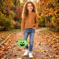 thumbnail image 4 of Extra Large Halloween Woven Basket Long Handle Tote, Storage Bag for Halloween Candy, Gifts, and Toy Organization, 4 of 7