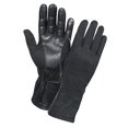 thumbnail image 1 of Rothco G.I. Type Flame & Heat Resistant Flight Gloves - Black, 1 of 3