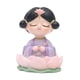 thumbnail image 2 of Estatua de niña, Figura de niña, Decoración, Decorativo, Figura de niña budista, Escritorio Violeta, 2 of 9