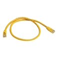 thumbnail image 1 of Monoprice - Patch cable - RJ-45 (M) to RJ-45 (M) - 2 ft - UTP - CAT 6 - molded, snagless, stranded - yellow, 1 of 2
