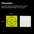 thumbnail image 2 of Uxcell 80pcs Survey Reflector Sheet 30x30mm Self-Adhesive Survey Target Mark Green, 2 of 6