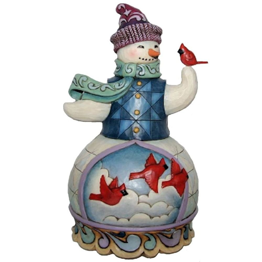 jim shore peanuts snowman