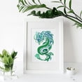 thumbnail image 2 of Dragon Stencil 11.7×8.3inch Large Water Dragon Stencils for Painting with Paint Brush Reusable Chinese Dragon Drawing Template for DIY Craft Furniture Wood Canvas Paper, 2 of 9