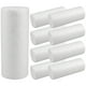 thumbnail image 1 of 10 cilindros de espuma blanca para manualidades navideñas Tubos de espuma de poliestireno para manualidades, decoración y modelado (10 x 4 cm), 1 of 8