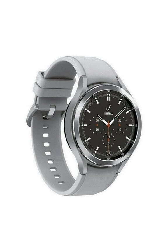 Restored Samsung - Galaxy Watch4 Classic Stainless Steel Smartwatch 46mm LTE - Silver SM-R895UZSAXAA (Refurbished)