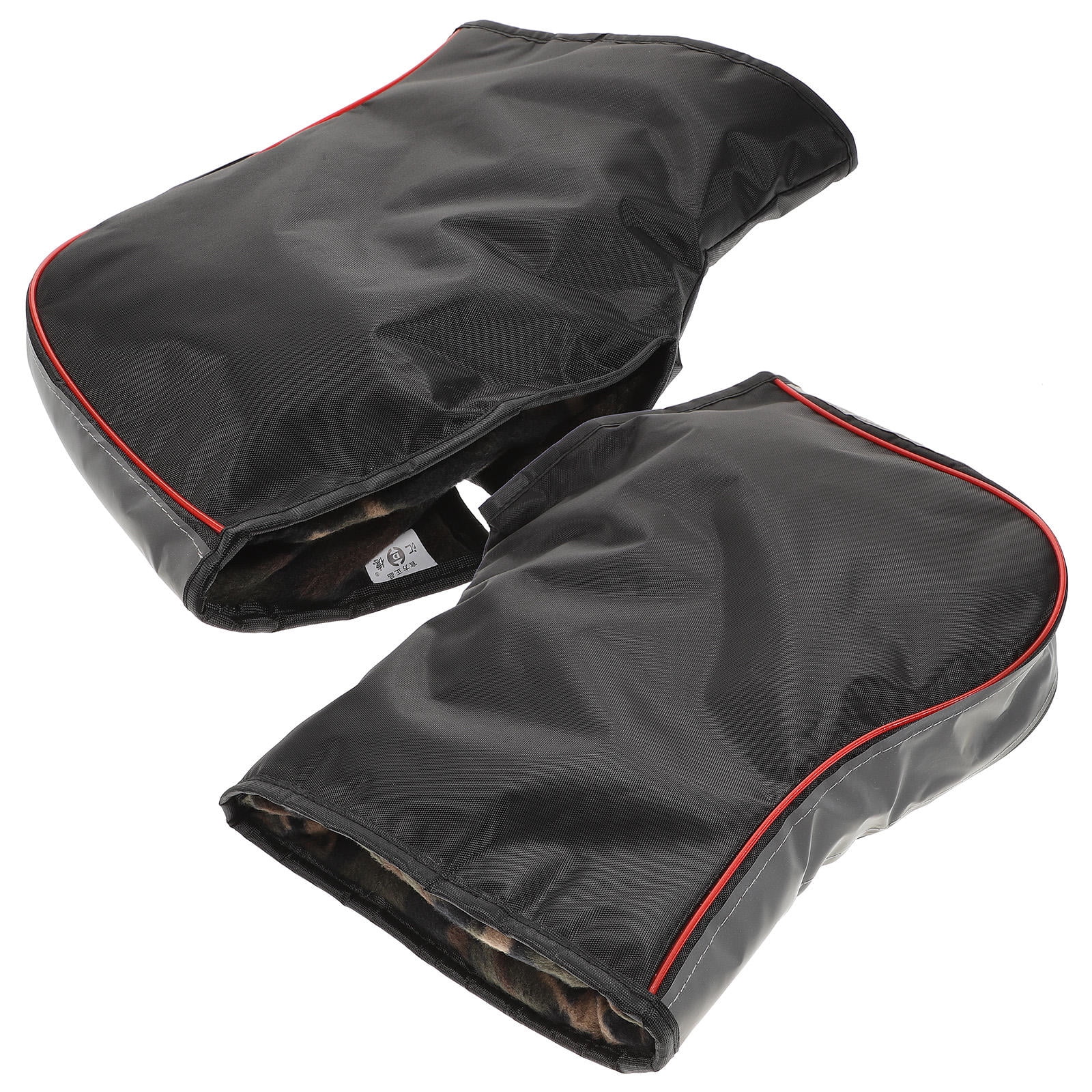 SWETRACE 1 Pair ATV Handlebar Hand Warmers Black Waterproof Reflective Safety for Bad Weather