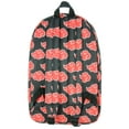 thumbnail image 4 of Naruto Backpack Shippuden Akatsuki Red Clouds All Over Print Travel Laptop Backpack 17", 4 of 8