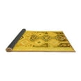 thumbnail image 2 of Ahgly Company Indoor Rectangle Southwestern Yellow Country Area Rugs, 7' x 9', 2 of 4