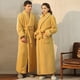thumbnail image 3 of Camisón de terciopelo de algodón grueso de otoño e invierno para hombre, bata de baño de lujo ligera de talla grande extra grande para pareja, pijamas extendidos para mujer, 3 of 5