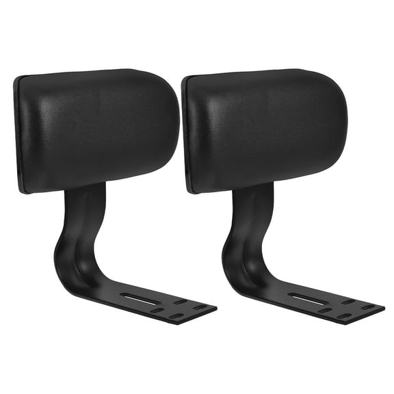 2Pcs Motorcycle Passenger Backrest Cushion Square Pad for Rear Seat Sponge Material Comfortable