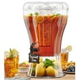 Buddeez Unbreakable 31/2Gallon Beverage Dispenser with Removable IceCone and BONUS Chalkboard