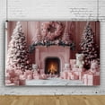 thumbnail image 3 of Nkmbld Christmas Door Cover Decoration Christmas Door Frame Background Cloth Hanging Cloth Photography Props Party Decoration Cloth 59x70.8in, 3 of 8