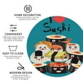 thumbnail image 4 of Disketp I Love Sushi Funny Coasters,6 Pcs Leather Coasters With Holder, Perfect Housewarming Hostess Gifts,Protect Furniture From Water Marks Scratch And Damage, 4 of 9
