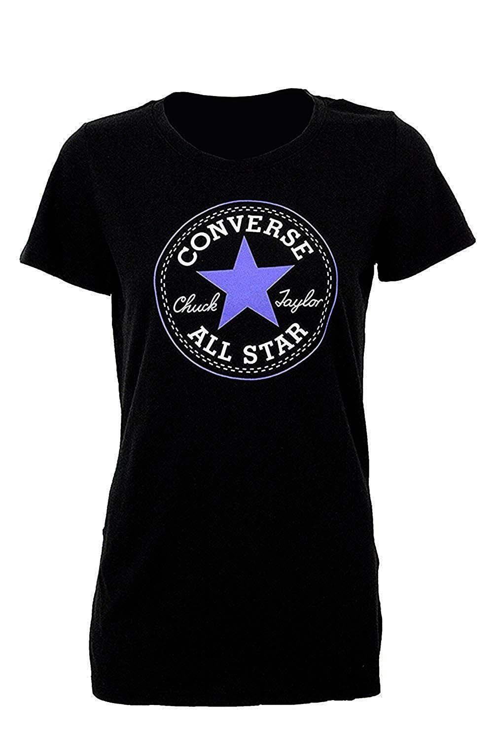 Converse - Converse Women's Core Tri-Color Core Patch Chuck T-Shirt ...