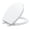 Adult White, variant on DSstyles Soft Close Toilet Seat – Elongated 19" White, Built-in Toddler Potty, Quick Release, Quiet & Durable, Fits Adults & Kids, Full Flat Design, All White Cover