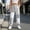Gray, variant on Women's Color Block Sweatpants Patchwork Joggers Pants Elastic High Waist Drawstring Sweat Pants with Pockets Loose Fit Streetwear Joggers for Ladies