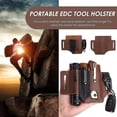 thumbnail image 2 of Ceinture en Cuir Boucle pour Multi-Tabouret, Organisateur de Poche Edc, 2 of 4