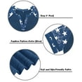 thumbnail image 2 of CASSIE LIZ Plus Size Shirts 5X 4th of July Summer V Neck Womens Tops Blue Fashion Short Sleeve Tee Loose Fit Patrotic Star Raglan Tunics Spring Blouses Casual Pullovers 5XL 26W 28W, 2 of 6