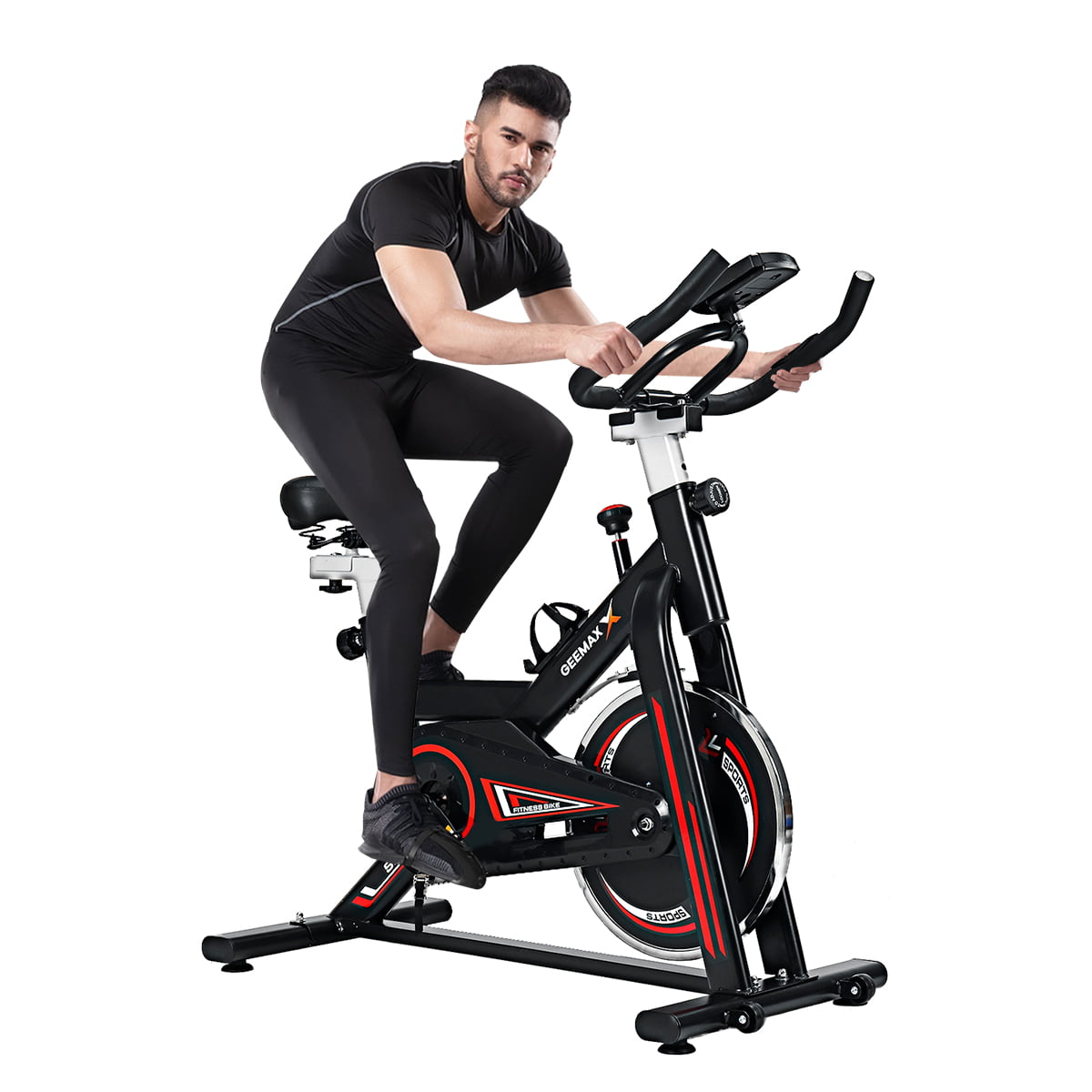 Stationary Exercise Gymnastic Bike Bicycle Cardio Workout Fitness Indoor Trainer 