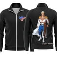 thumbnail image 2 of 2023 Spring and Autumn New 3D Printing Cody Rhodes Sports Jacket Coat Comfortable and Breathable Wrestling Zipper Top FWZ, 2 of 7
