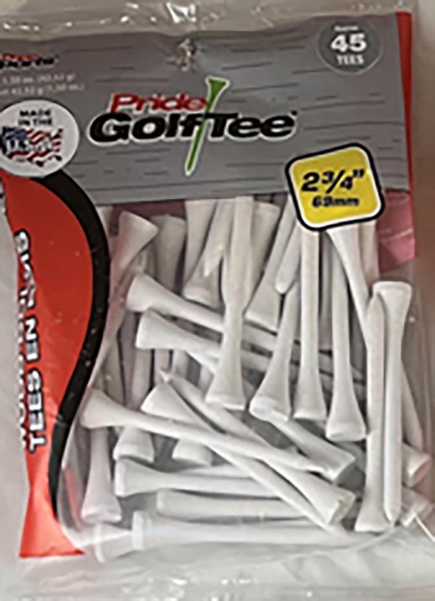 Pride Sports Wood Golf Tees 2.75 Inch 90 Count photo 2