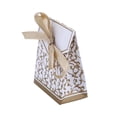thumbnail image 2 of Yosoo 10PCS Sweet Wedding Party Favor Ribbon Gift Bags Candy Paper Boxes Gloden/Silver, 2 of 7