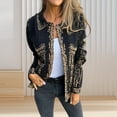 thumbnail image 3 of Autumn Spring Coat Flap Pocket Turn-down Collar Long Sleeves Single-breasted Vintage Daily Wear Outdoor Outerwear Casual Jacket, 3 of 7