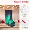 thumbnail image 4 of Vsdgher Northern Lights 2 Christmas Stockings 18 inch Large Kids Stocking Bags Hanging Socks for Christmas Decor Decorations, 4 of 7