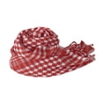 thumbnail image 2 of TISHITA Foulard Arabe Extérieure pour Femmes et Hommes Turban Rouge, 2 of 8