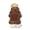 Dark Brown, variant on Warm Dog Coat, Reversible Dog Jacket Waterproof Dog Winter Coat Dog Clothes Pet Dog Cold Weather Coats Cozy Snow Jacket Vest for Small Medium Large Dogs