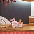 thumbnail image 4 of Almencla Resin Rabbit Sculpture Bunny Figurines Animal Figurines Miniature Chinese D, 4 of 8