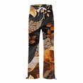 thumbnail image 4 of Stephy Women's New Thin Elastic Loose Large Size Korean Version of Everything Long Trousers Casual Trousers Haren, Black, L, 4 of 5