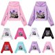 thumbnail image 1 of Kids HUNTRX Hooded Sweatshirt - Demon Hunters Pullover for Girls and Boys, 1 of 3
