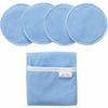 NuAngel "Flip and Go" Nursing Pad Case with 4 Pads, Blue