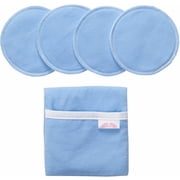 NuAngel "Flip and Go" Nursing Pad Case with 4 Pads, Blue