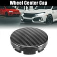 thumbnail image 2 of Unique Bargains 4pcs 53mm 56mm Wheel Center Hub Caps Hubcaps Covers Universal Rims Hub Cap Parts for Car Black, 2 of 6
