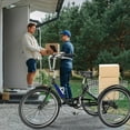 thumbnail image 3 of Lilypelle Adult Tricycles 7 Speed 26 Inch Three Wheel Bike Cruiser Trike with Low-Step Through Frame/Large Basket for Men, Women, Seniors, 3 of 18