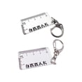 thumbnail image 1 of Ruler Shaped Keyring Pendant Lobster Buckle for Men Women Backpack Tote 2pcs Hugo  lindo llavero, 1 of 10