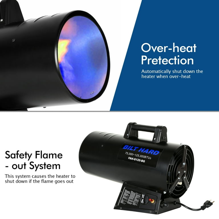 Propane best sale torpedo heater
