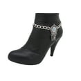 thumbnail image 2 of Women Silver Metal Boot Chain Bracelet Western Shoe Charm, 2 of 7