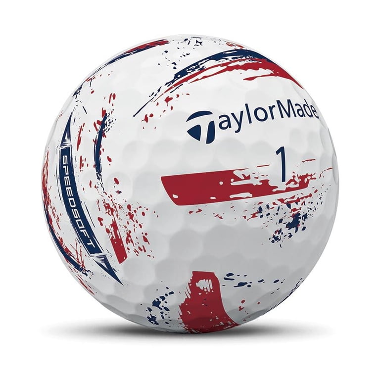 TaylorMade SpeedSoft Ink 12pk Golf Balls, USA - Walmart.com